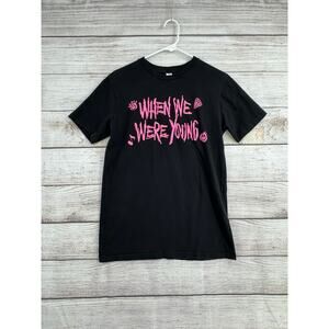 When We Were Young 2023 Music Festival Blink 182 Green Day T-Shirt Adult S Black